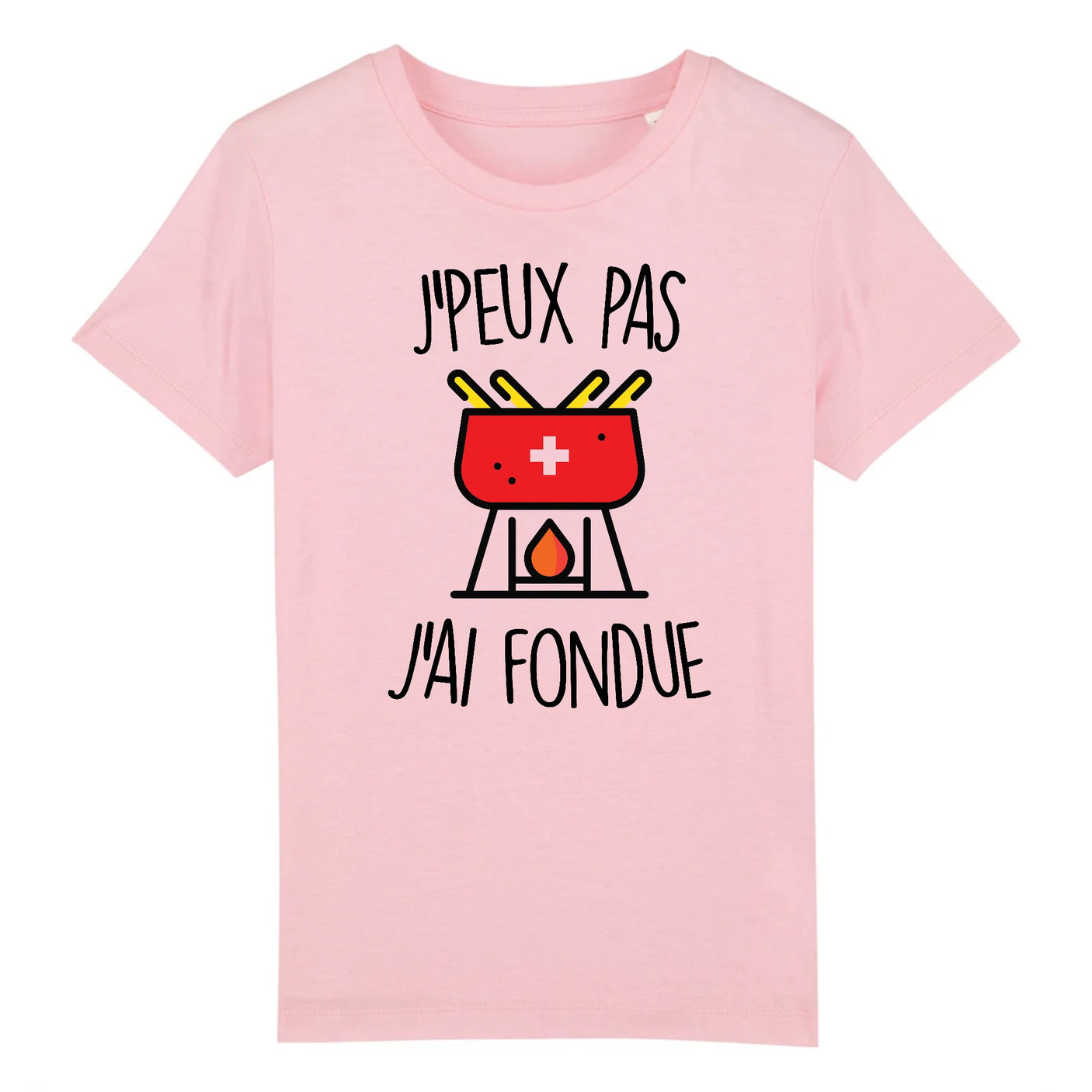 T-Shirt Enfant J'peux pas j'ai fondue 