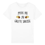 T-Shirt Enfant J'peux pas j'ai galette saucisse 