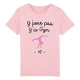 T-Shirt Enfant J'peux pas j'ai gym 