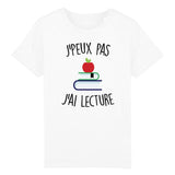 T-Shirt Enfant J'peux pas j'ai lecture 