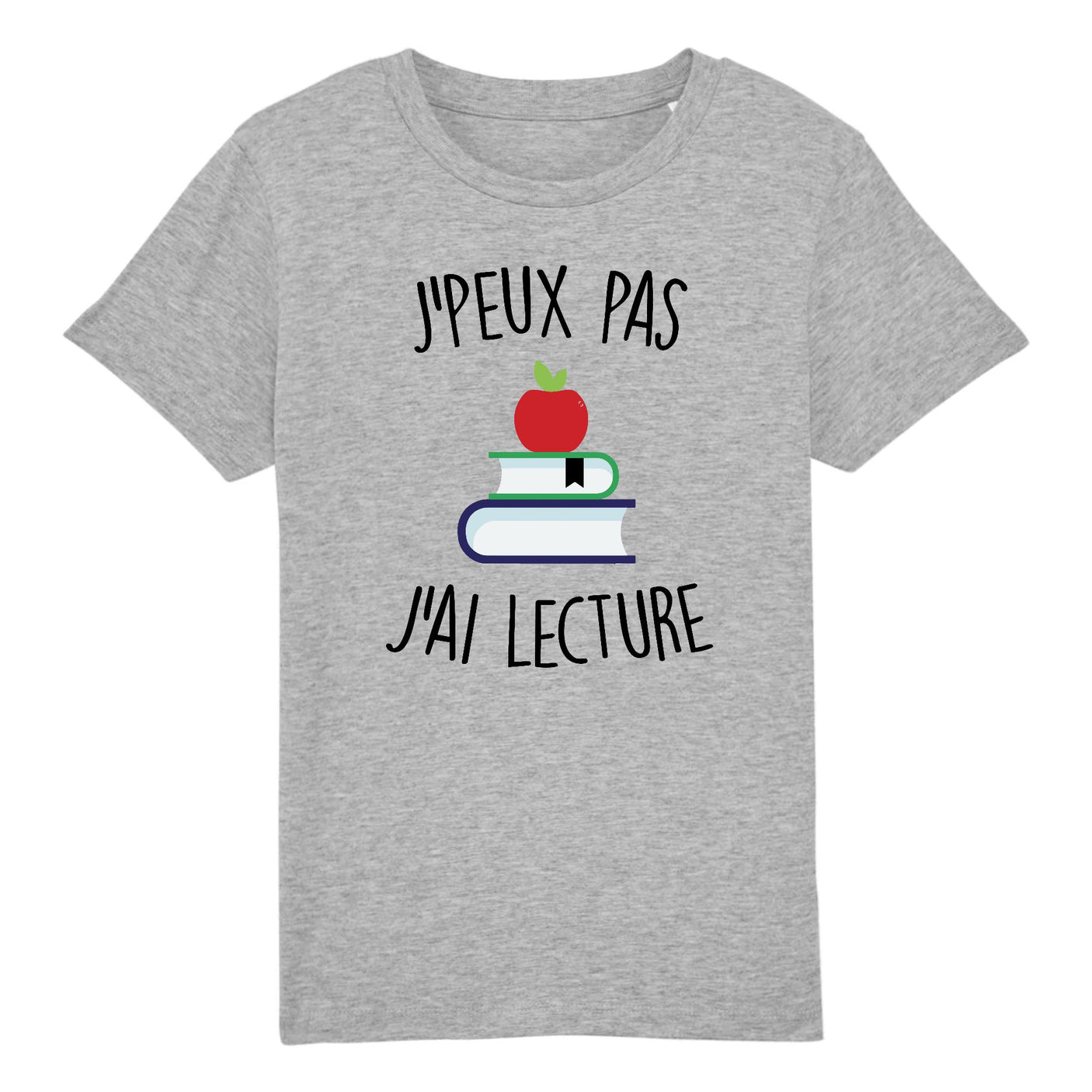 T-Shirt Enfant J'peux pas j'ai lecture 