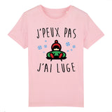 T-Shirt Enfant J'peux pas j'ai luge 