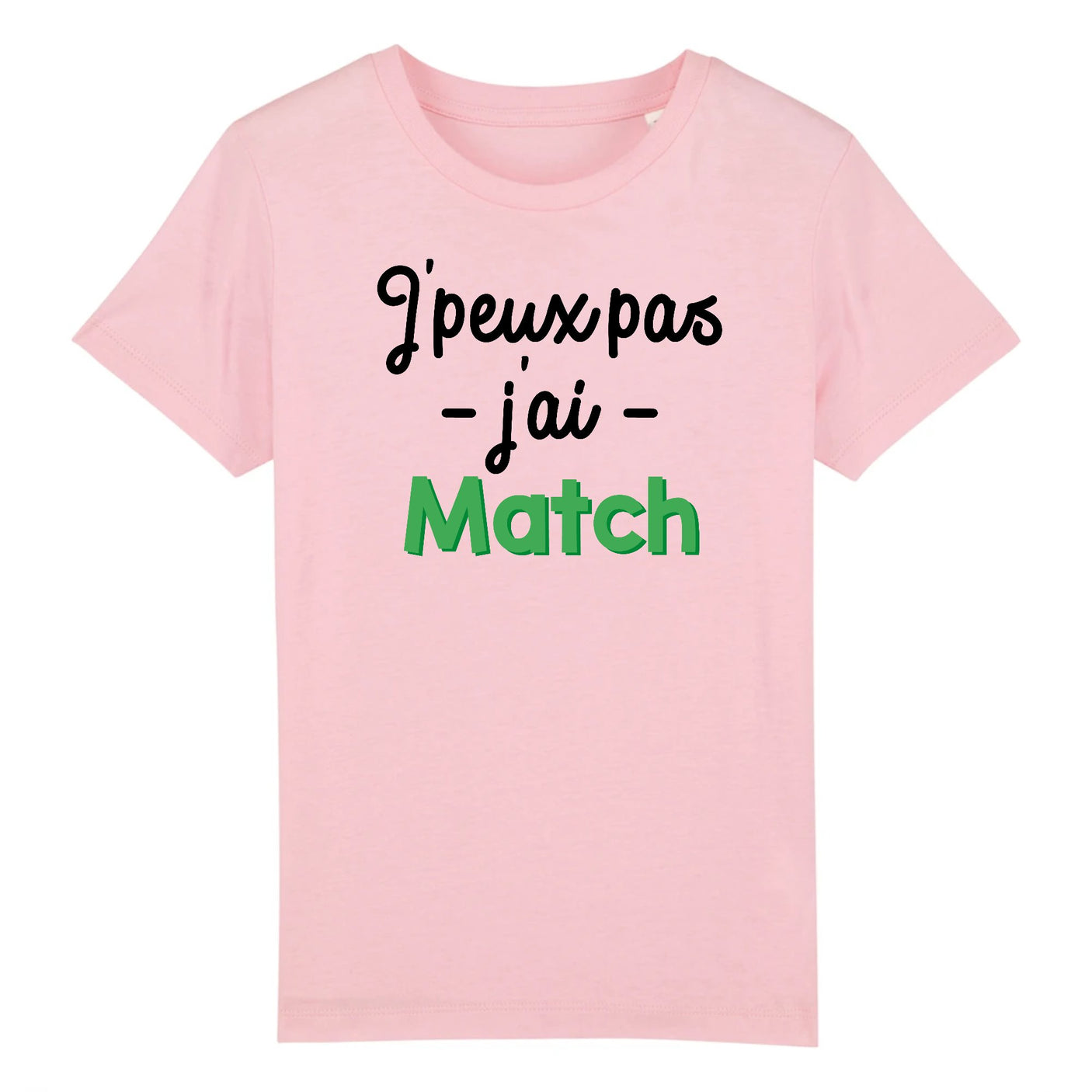 T-Shirt Enfant J'peux pas j'ai match 