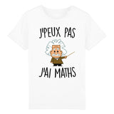 T-Shirt Enfant J'peux pas j'ai maths 