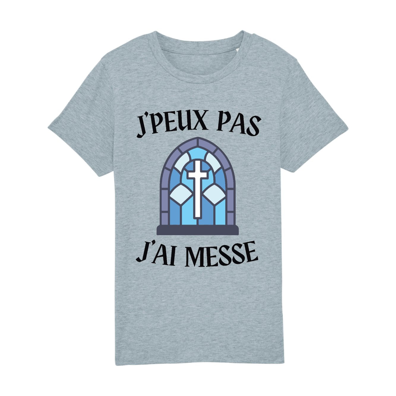 T-Shirt Enfant J'peux pas j'ai messe 