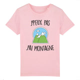 T-Shirt Enfant J'peux pas j'ai montagne 