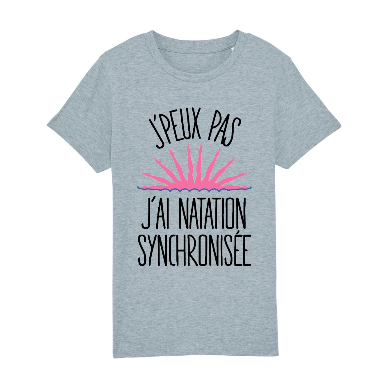 T-Shirt Enfant J'peux pas j'ai natation synchronisée 