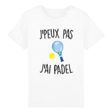 T-Shirt Enfant J'peux pas j'ai padel 