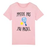 T-Shirt Enfant J'peux pas j'ai padel 