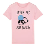 T-Shirt Enfant J'peux pas j'ai panda 