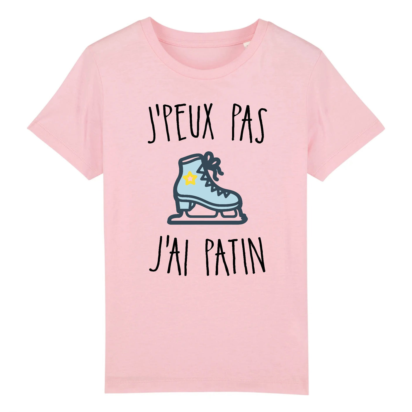 T-Shirt Enfant J'peux pas j'ai patin 