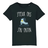 T-Shirt Enfant J'peux pas j'ai patin 