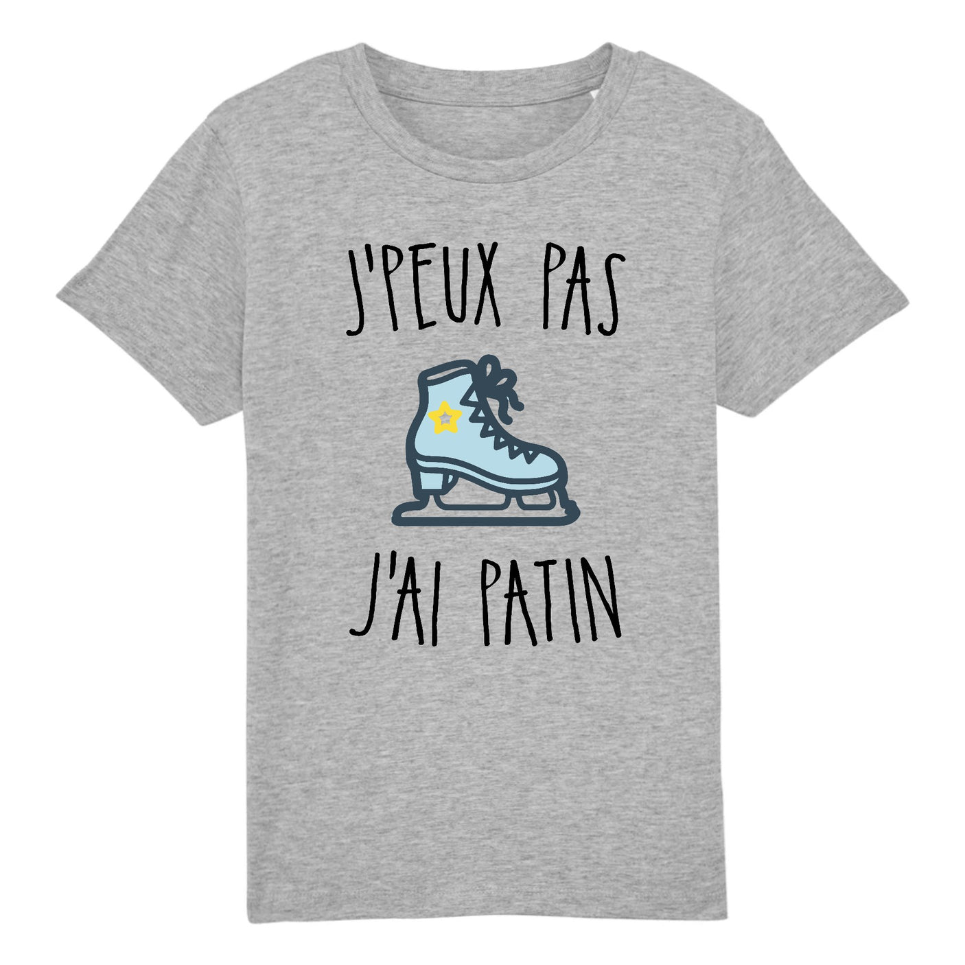 T-Shirt Enfant J'peux pas j'ai patin 