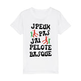 T-Shirt Enfant J'peux pas j'ai pelote basque 