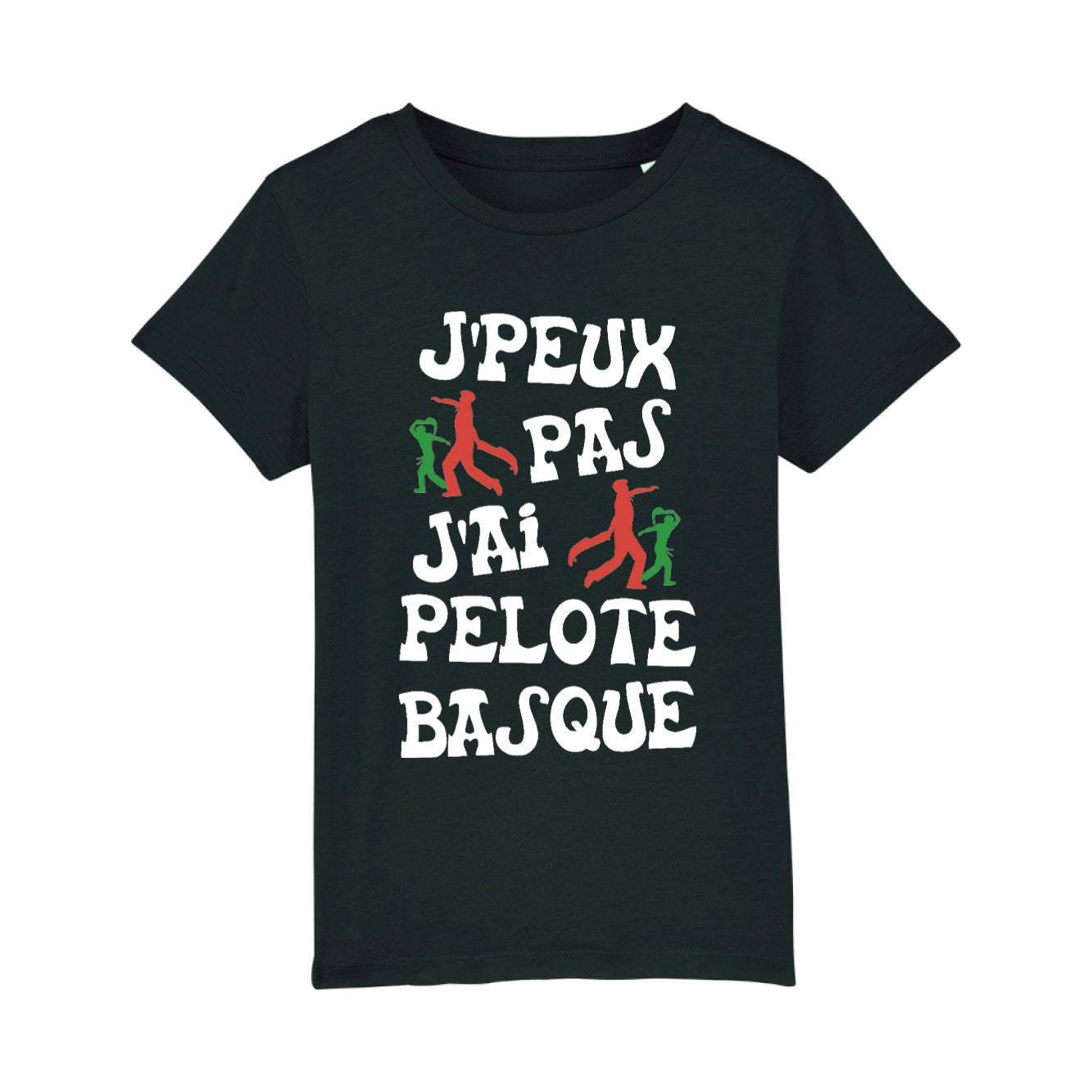 T-Shirt Enfant J'peux pas j'ai pelote basque 