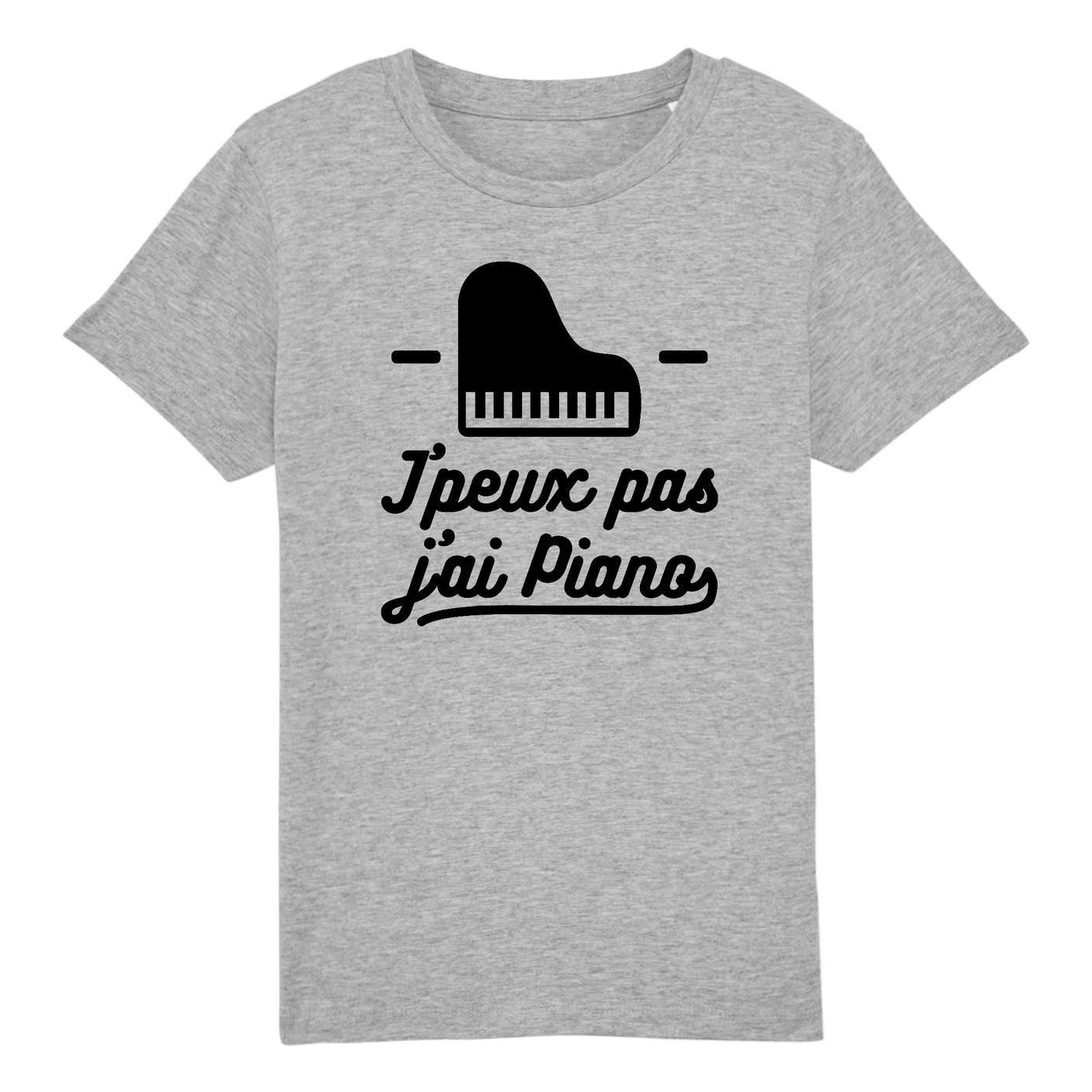 T-Shirt Enfant J'peux pas j'ai piano 