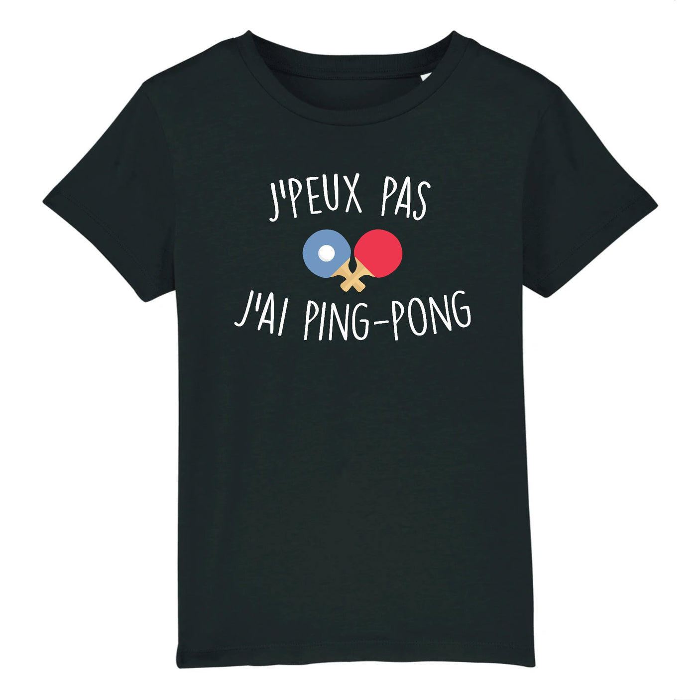 T-Shirt Enfant J'peux pas j'ai ping-pong 