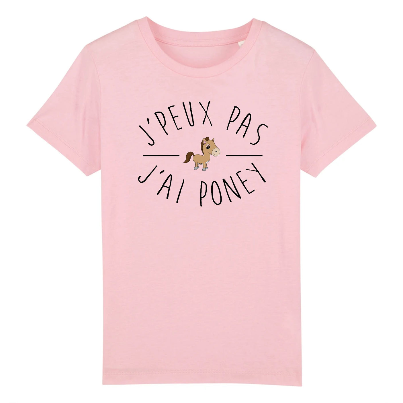 T-Shirt Enfant J'peux pas j'ai poney 