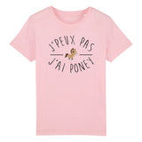 T-Shirt Enfant J'peux pas j'ai poney 