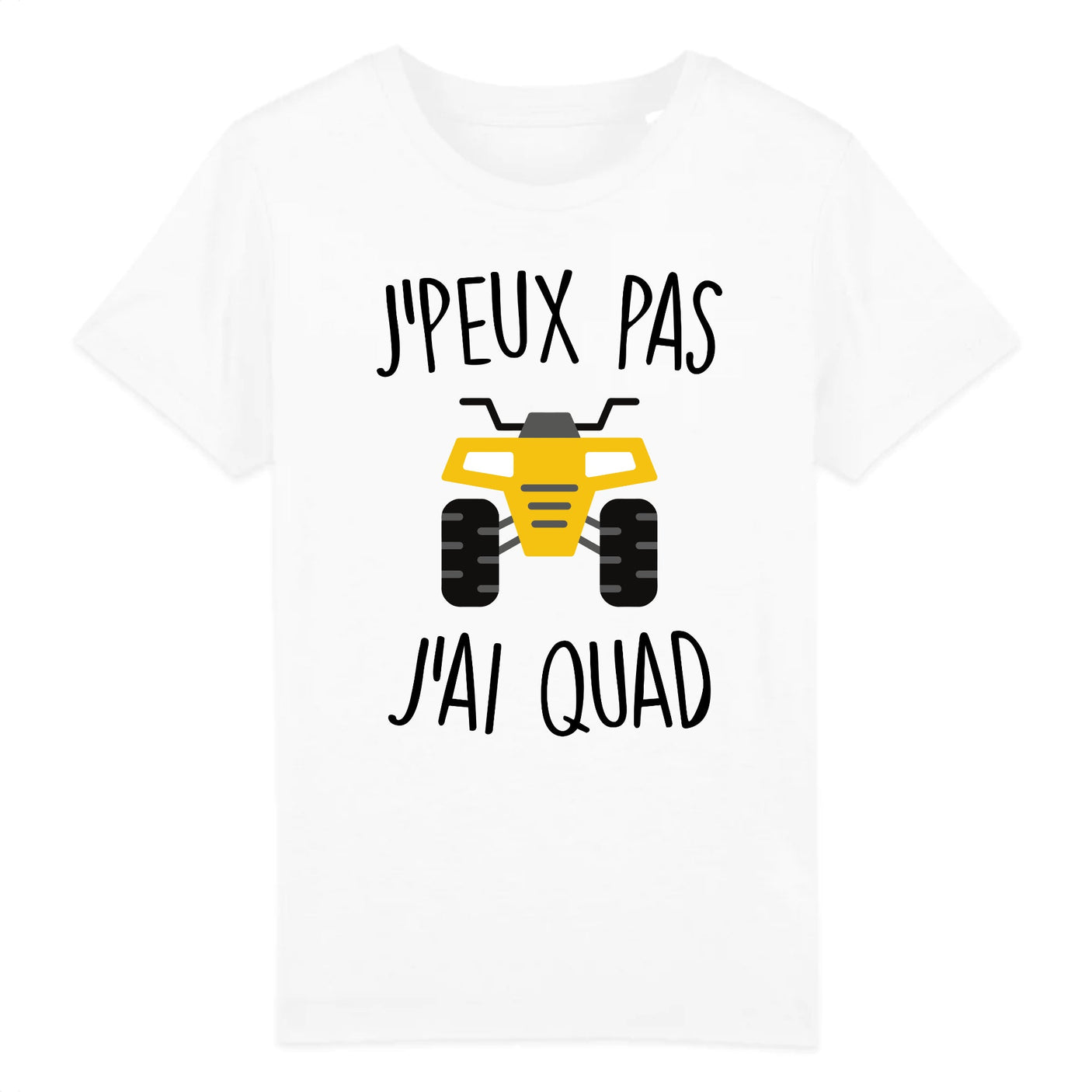 T-Shirt Enfant J'peux pas j'ai quad 