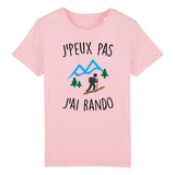 T-Shirt Enfant J'peux pas j'ai rando 