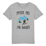 T-Shirt Enfant J'peux pas j'ai rando 