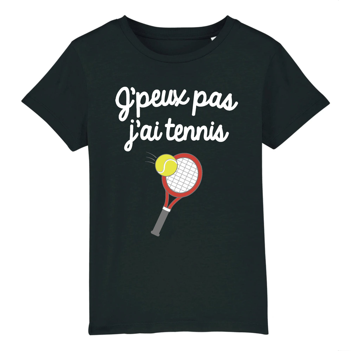 T-Shirt Enfant J'peux pas j'ai tennis 