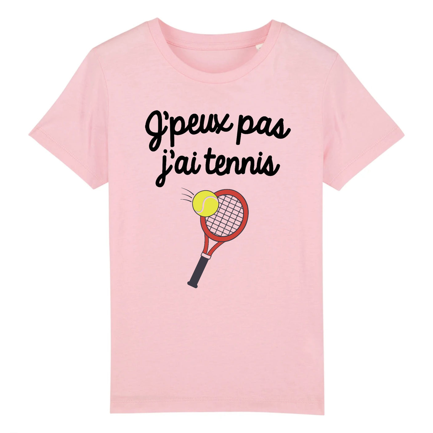 T-Shirt Enfant J'peux pas j'ai tennis 