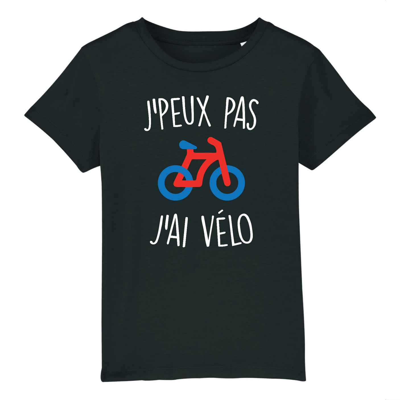 T-Shirt Enfant J'peux pas j'ai vélo 