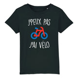 T-Shirt Enfant J'peux pas j'ai vélo 