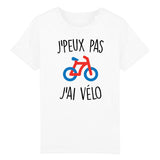 T-Shirt Enfant J'peux pas j'ai vélo 