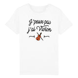 T-Shirt Enfant J'peux pas j'ai violon 