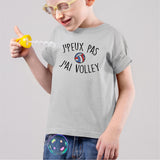 T-Shirt Enfant J'peux pas j'ai volley Gris