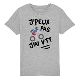 T-Shirt Enfant J'peux pas j'ai VTT 