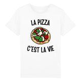 T-Shirt Enfant La pizza c'est la vie 