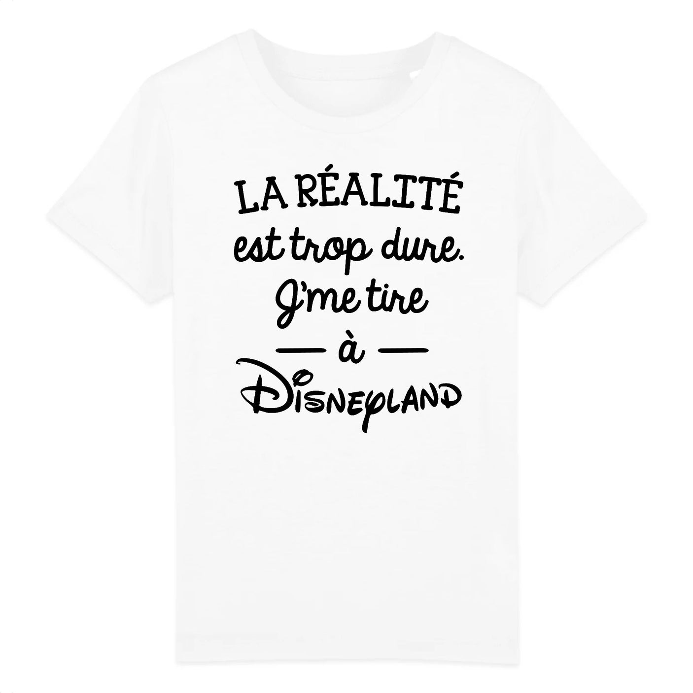 T-Shirt Enfant La réalité est trop dure 