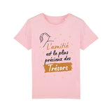 T-Shirt Enfant L'amitié le plus précieux des trésors 