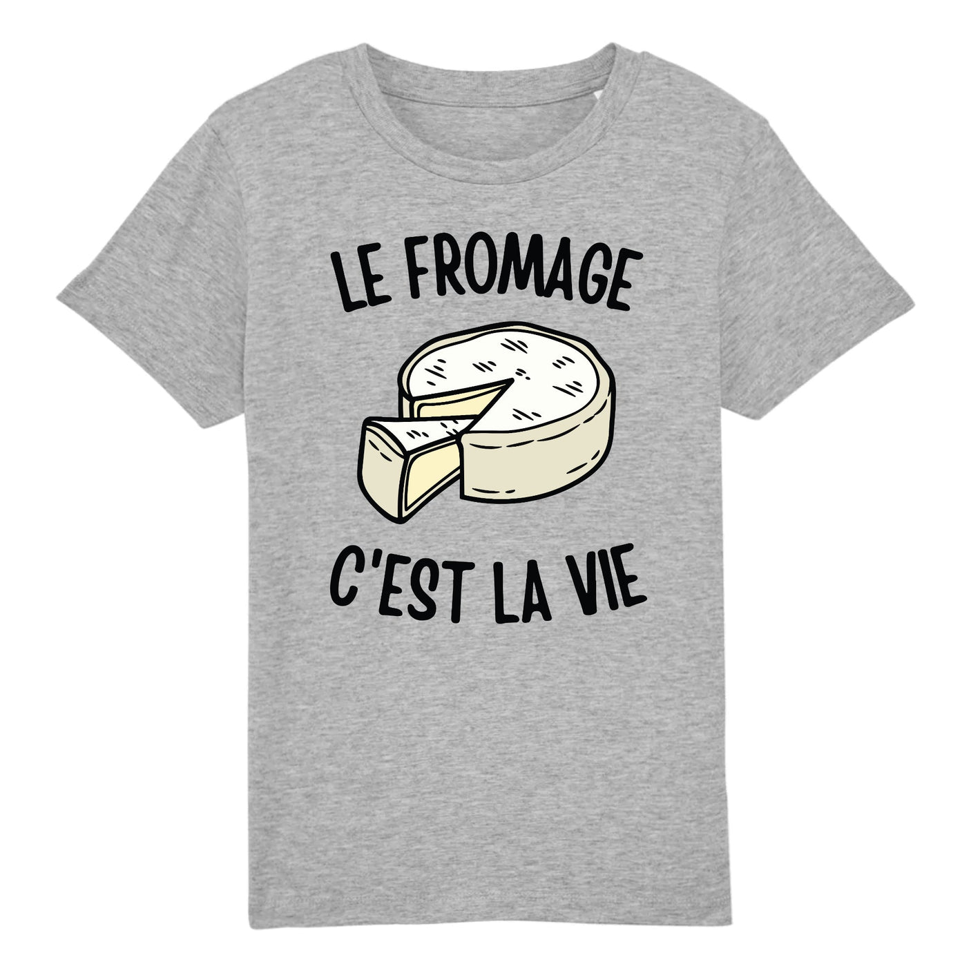 T-Shirt Enfant Le fromage c'est la vie 