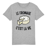 T-Shirt Enfant Le fromage c'est la vie 