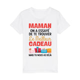 T-Shirt Enfant Le meilleur cadeau pour maman 