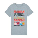 T-Shirt Enfant Le meilleur cadeau pour maman 