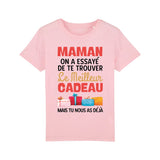 T-Shirt Enfant Le meilleur cadeau pour maman 
