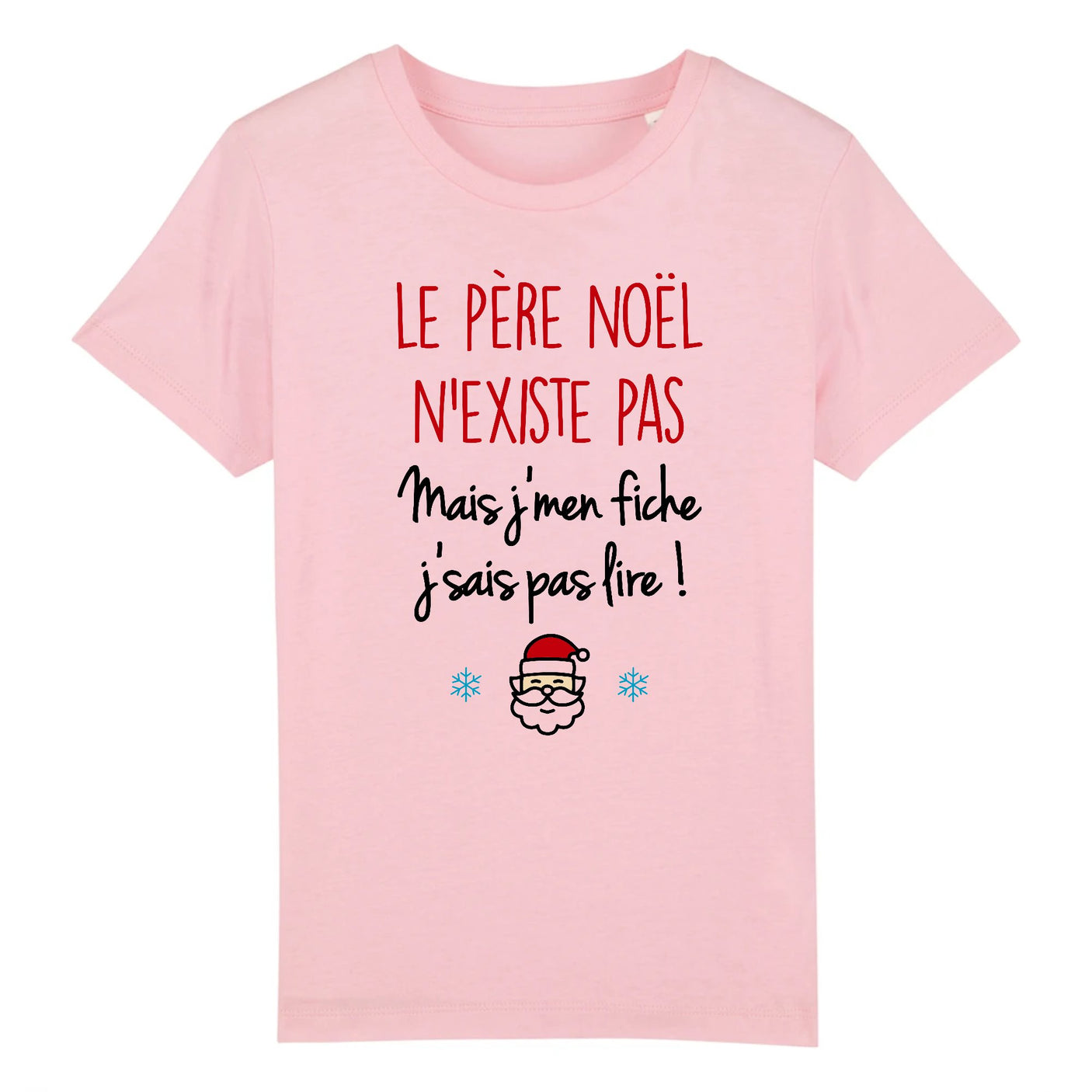 T-Shirt Enfant Le père noël n'existe pas 