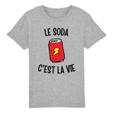 T-Shirt Enfant Le soda c'est la vie 