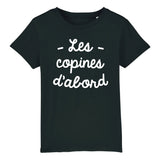 T-Shirt Enfant Les copines d'abord 