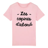 T-Shirt Enfant Les copines d'abord 