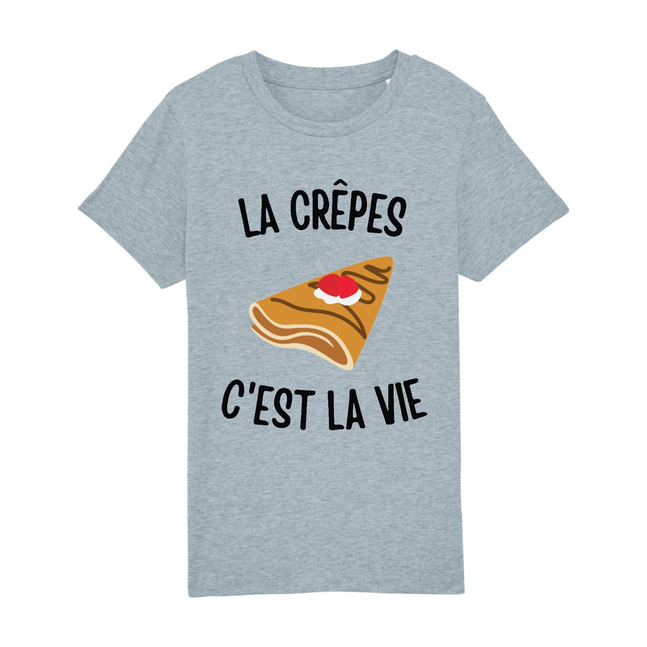 T-Shirt Enfant Les crêpes c'est la vie 