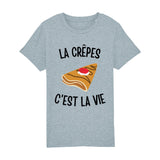 T-Shirt Enfant Les crêpes c'est la vie 