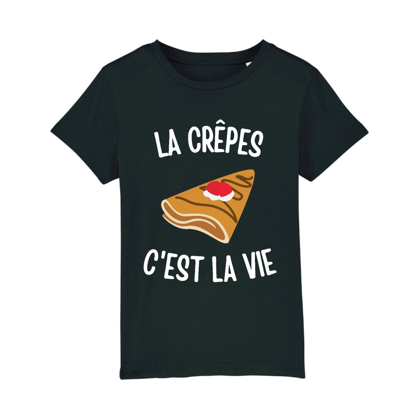 T-Shirt Enfant Les crêpes c'est la vie 