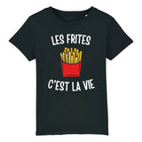 T-Shirt Enfant Les frites c'est la vie 